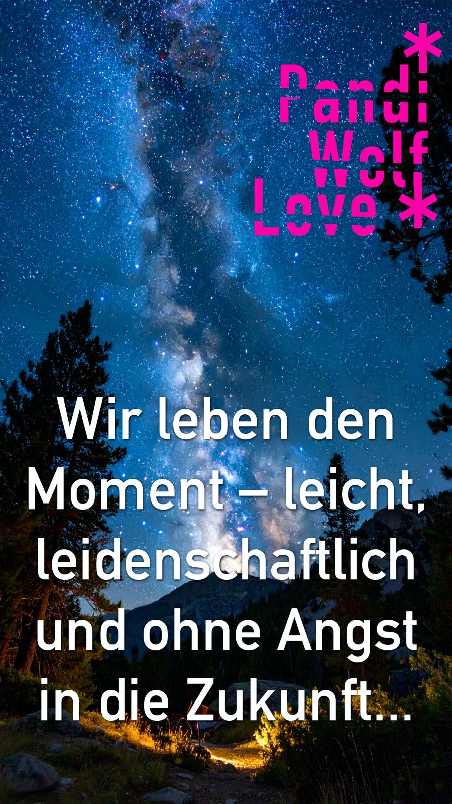Pandi Wolf Love Motto